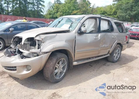 2006 Toyota Sequoia Limited from USA, damaged, VIN 5TDZT38A26S281544